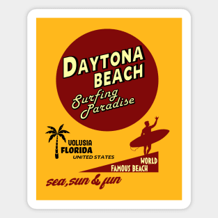 Daytona Beach Florida Surf Magnet